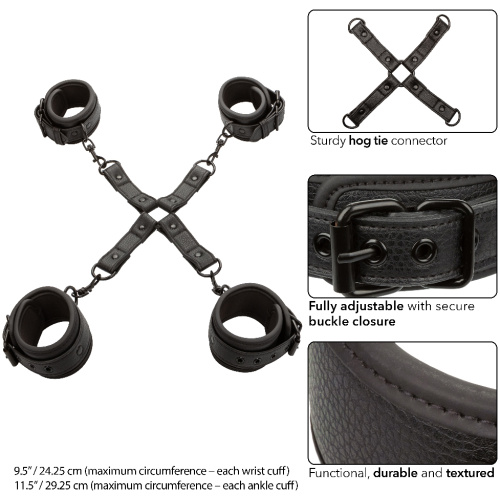 Nocturnal Collection Hog Tie - Black