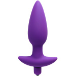 Aria Vibrating Silicone Anal Plug - Large