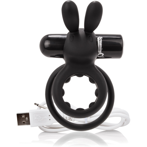 Charged Ohare Rechargeable Rabbit Vibe - Black