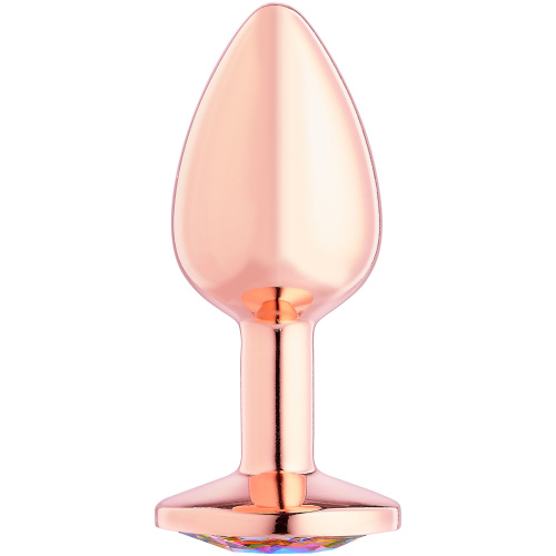 Cloud 9 Novelties Gems Rosy Gold Anal Plug - Small