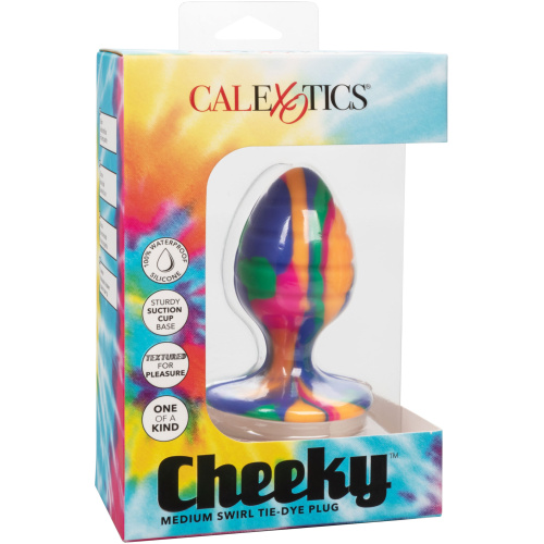 Cheeky Medium Swirl Tie-Dye Plug