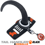 Tail Handler - Belt Strap Show Tail -  Black