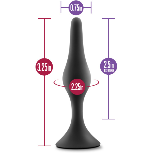 Luxe - Beginner Plug Small - Black