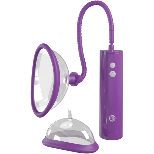 Fantasy for Her Rechargeable Pleasure Pump Kit - Purple