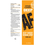 Deep Af Throat Numbing Spray 1 Oz - Cupcake