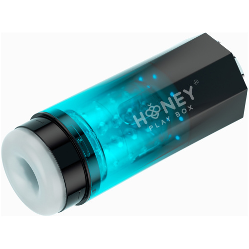 Adrian - Water Spa Rotating Male Masturbator -  Blue