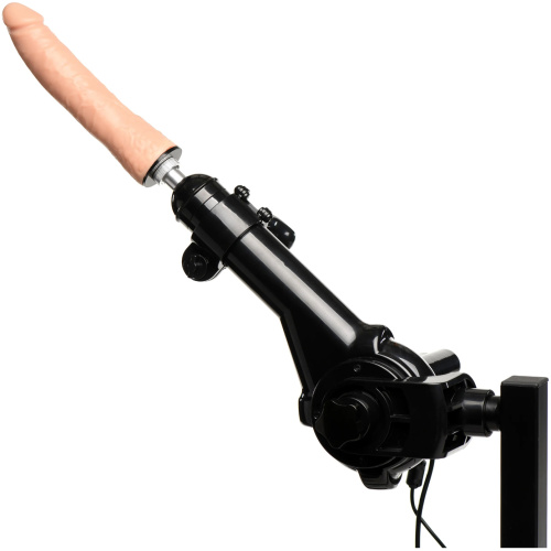 Obedience Bench With Sex Machine - Black