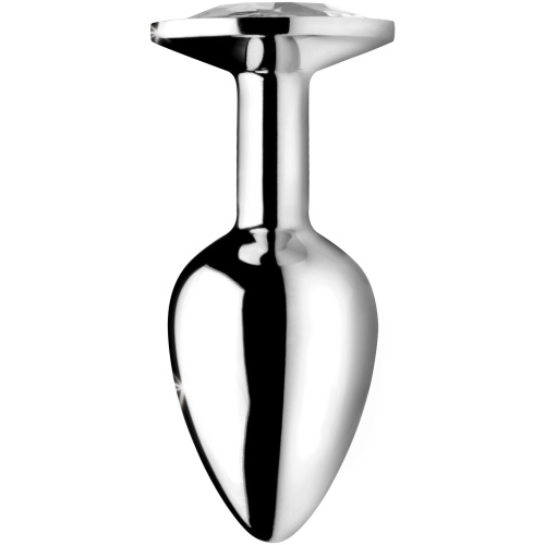 Clear Gem Anal Plug - Small