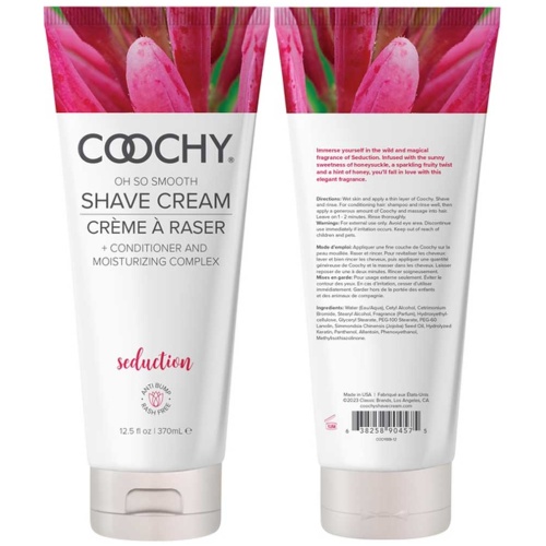Coochy Oh So Smooth Shave Cream - Seduction - 12.5 Oz
