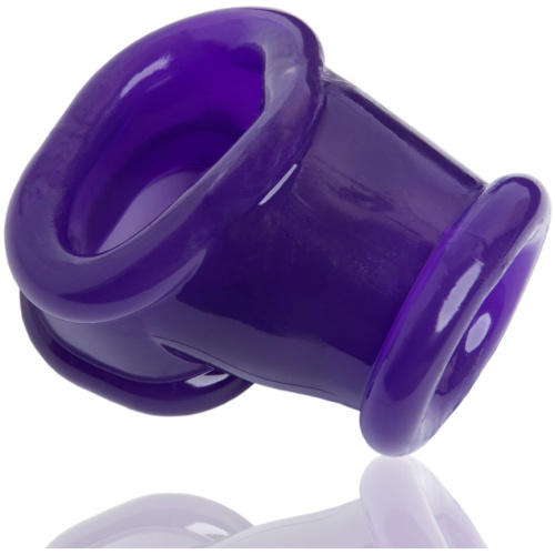 Powersling Cocksling With Ballstretcher - Eggplant