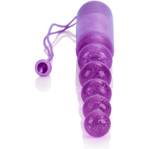 Vibrating Pleasure Beads - Purple