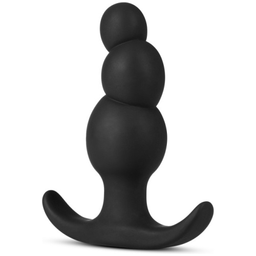Anal Adventures Platinum - Stacked Plug - Black