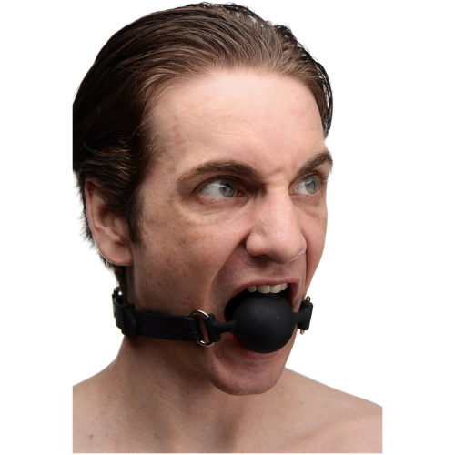 Suppressor Silicone Face Banger Gag