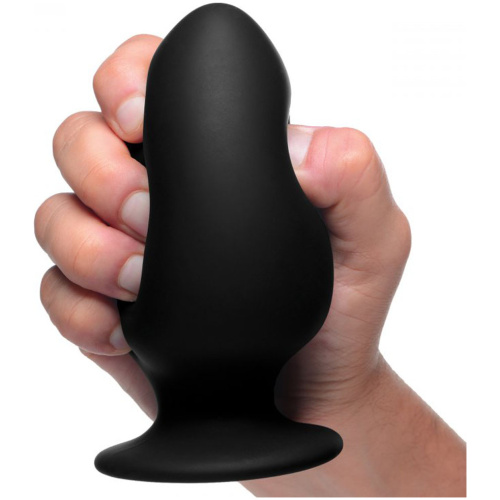 Squeezable Silicone Anal Plug - Medium