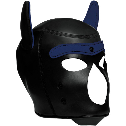 Spike Neoprene Puppy Hood - Blue