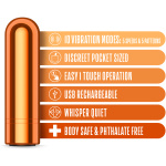 Kool Vibes - Rechargeable Mini Bullet - Tangerine