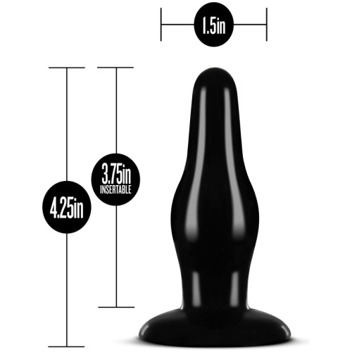 Anal Adventures - Pleasure Plug - Black