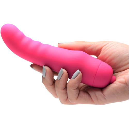 Lil Wavy Mini Silicone G-Spot Vibe - Magenta