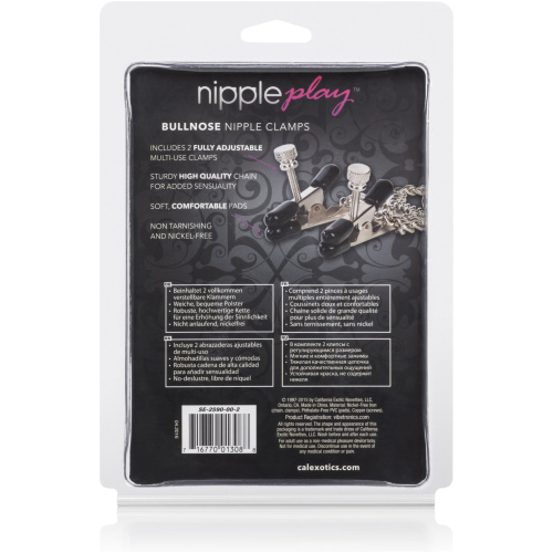 Nipple Play Bull Nose Nipple Clamps