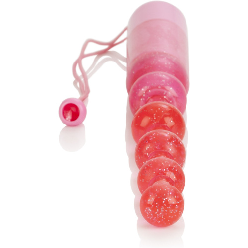 Vibrating Pleasure Beads - Pink