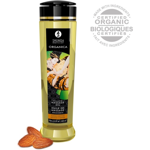 Organica Massage Oils - Almond Sweetness - 8 Fl.  Oz.