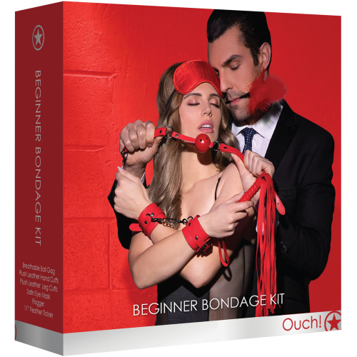 Beginners Bondage Kit - Red