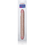 Ivory Duo 12 Inches Veined Double Dong