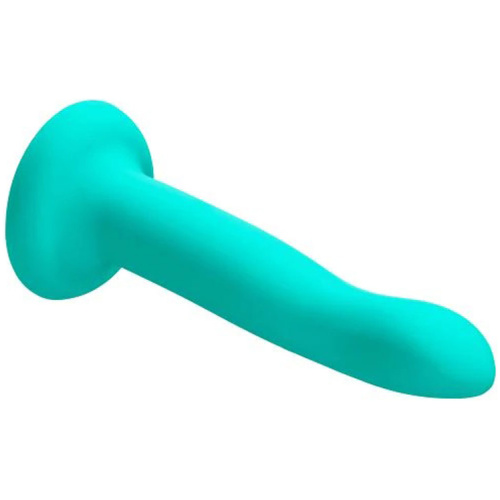 Ergo Super Flexi II Dong Soft and Flexible Liquid Silicone With Vibrator - Teal