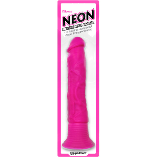 Neon Silicone Wall Banger - Pink