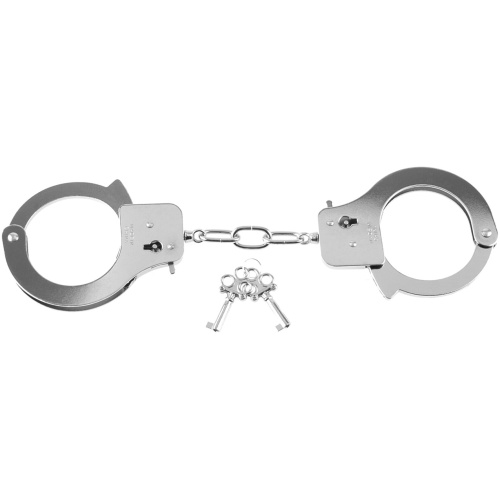 Fetish Fantasy Series Metal Handcuffs - Silver