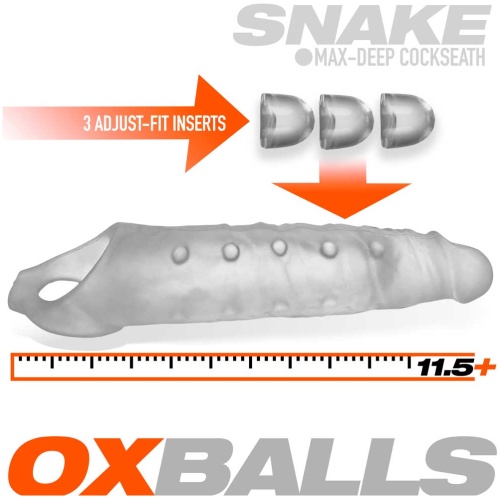 Snake Cocksheath - Clear Ice