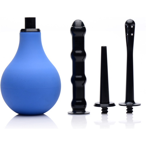 Premium One- Way Valve Anal Douche Set