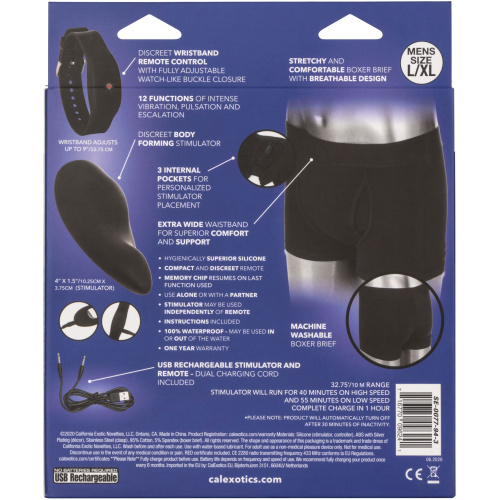 Remote Control Boxer Brief Set - L/xl