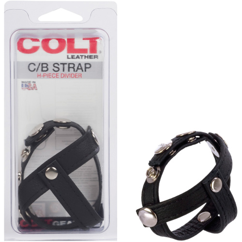 Colt Leather C/b Strap H-Piece Divider