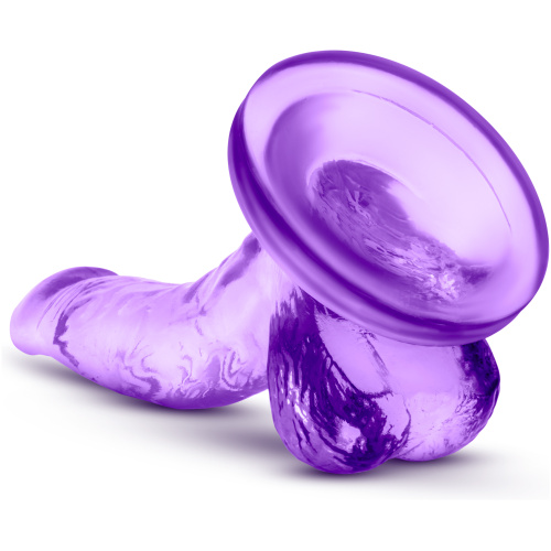 Naturally Yours - 4 Inch Mini Cock - Purple