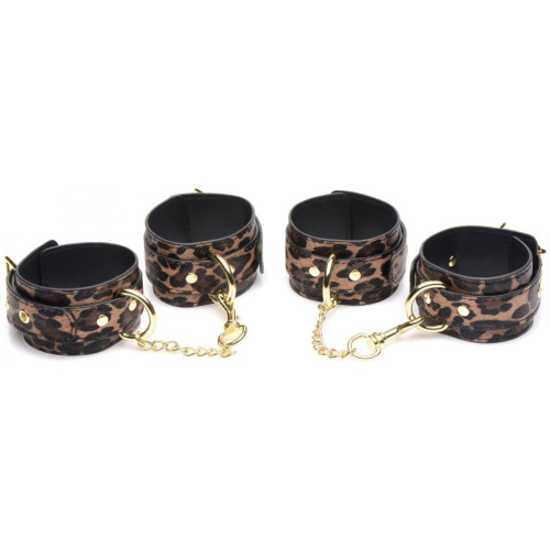 Wild Sex 7 Piece Bondage Set - Brown