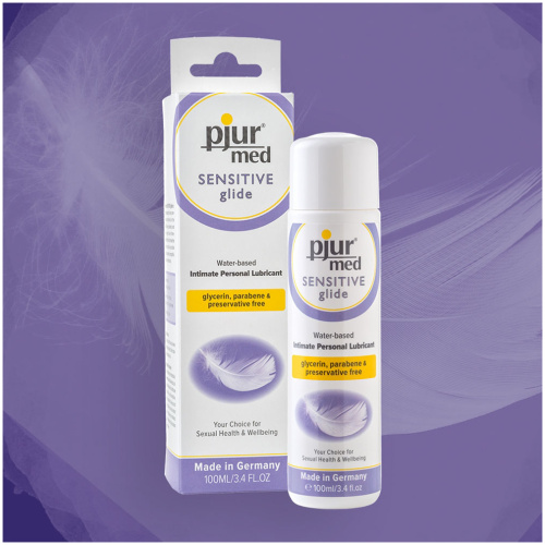 Pjur Med - Sensitive Glide - 3.4 Fl. Oz. 100ml
