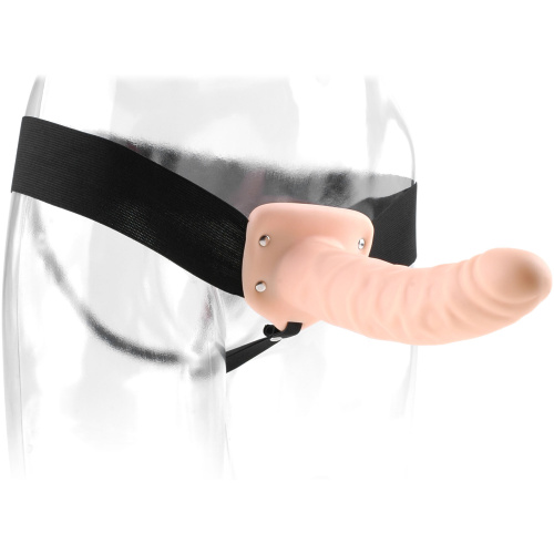 Fetish Fantasy Series 8 Inch Hollow Strap-on -  Flesh