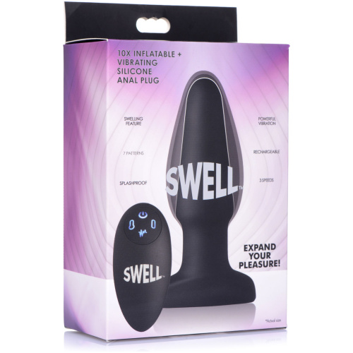 World's 1st Remote Control Inflatable 10x Anal Plug