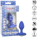 Cheeky Gems - Medium Rechargeable Vibrating Probe  - Blue