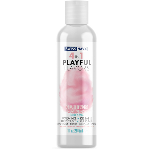 Swiss Navy 4-in-1 Playful Flavors - Cotton Candy 1 Oz