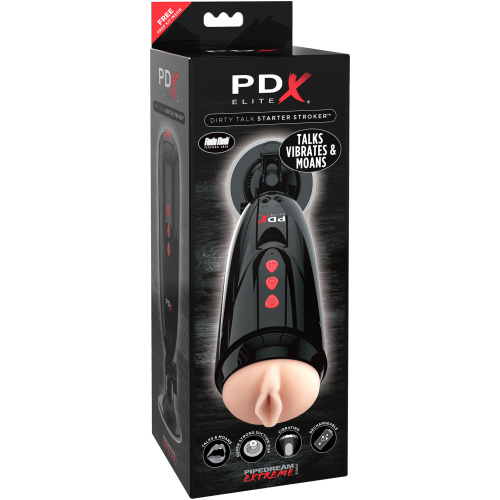 Pdx Elite Dirty Talk Starter Stroker