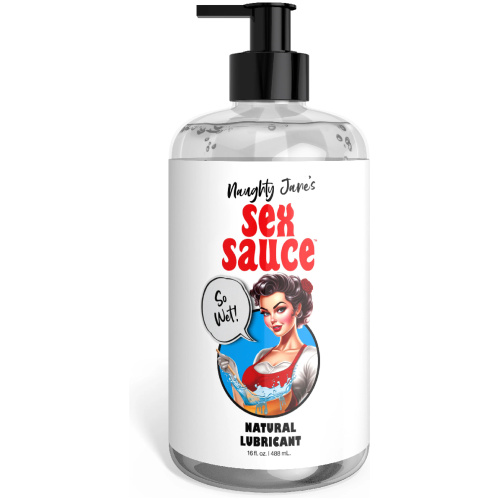 Naughty Jane's Sex Sauce Natural Lubricant 16oz