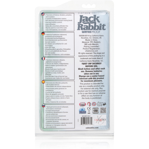 Platinum Jack Rabbit - Silver