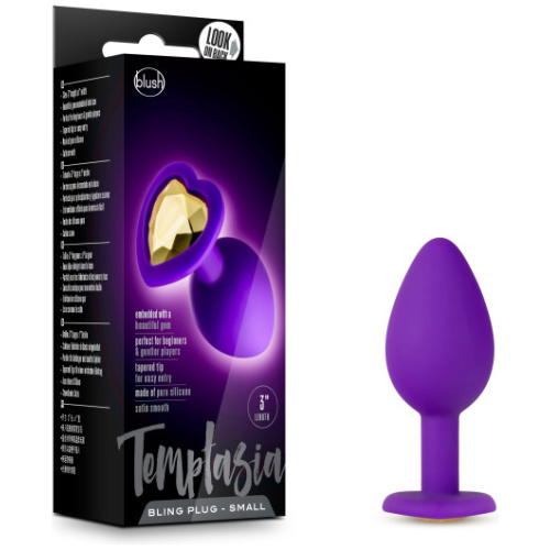 Temptasia - Bling Plug Small - Purple