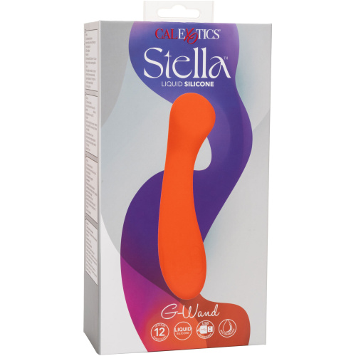 Stella Liquid Silicone G-Wand - Orange