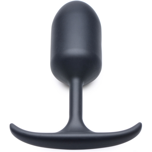 Premium Silicone Weighted Anal Plug - Medium