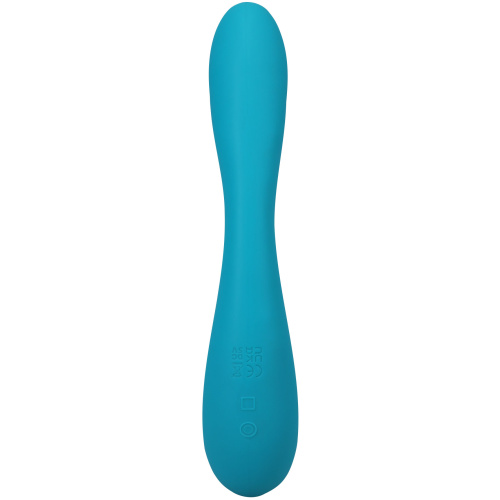 This Product Sucks - Sucking Clitoral Stimulator With Bendable G-Spot Vibrator - Teal