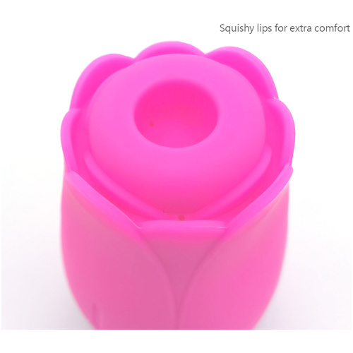 Tulip Pro 15-Function Suction Vibe With Wireless Charging - Pink