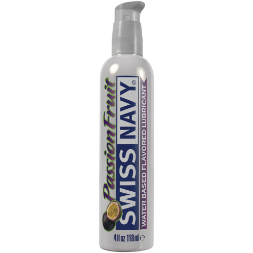 Swiss Navy Flavors Water Based Lubricant - Passion Fruit 4 Fl. Oz.